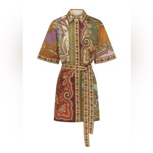 Alemais Clemenza Spliced Shit Dress 4